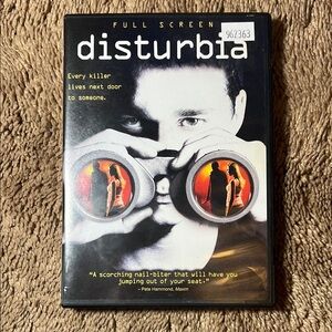 📀 5/$10 Disturbia Full Screen DVD